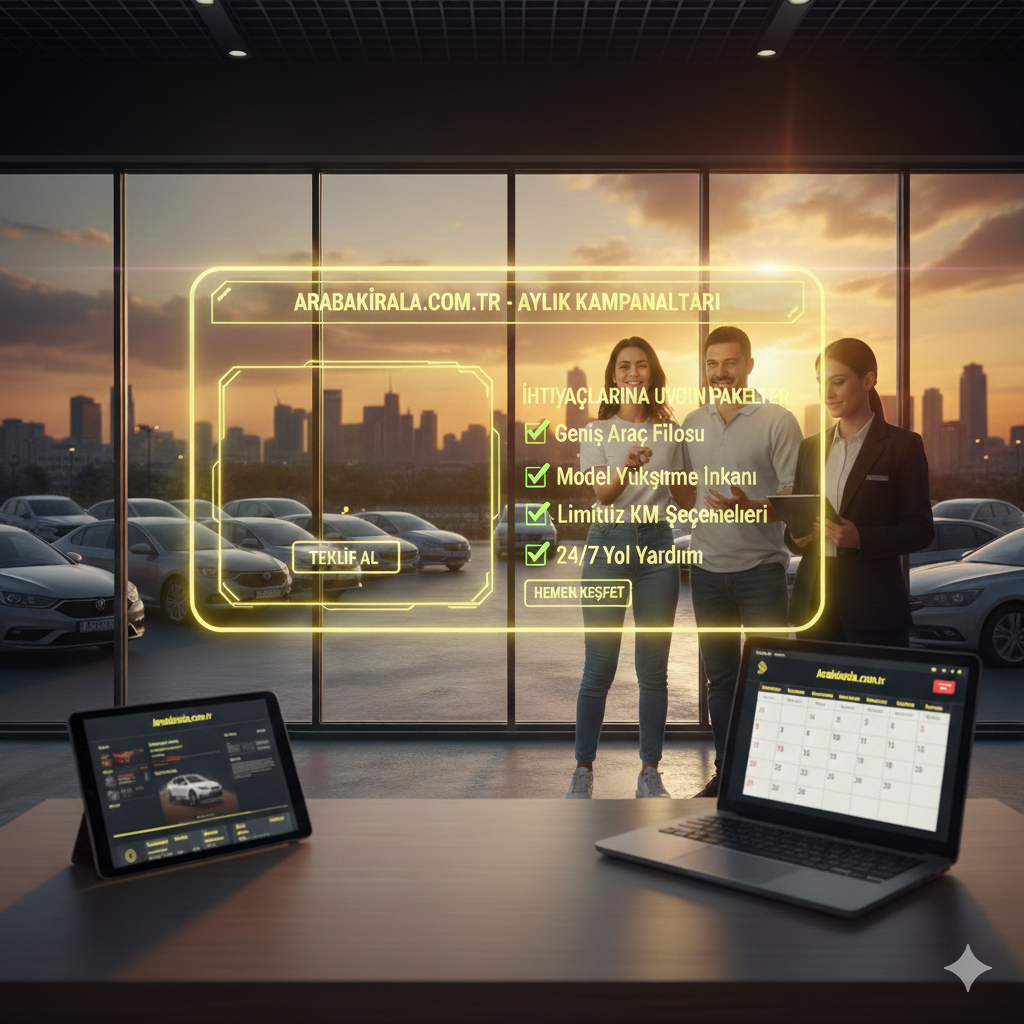 En Ucuz Aylık Araç Kiralama Fiyatları