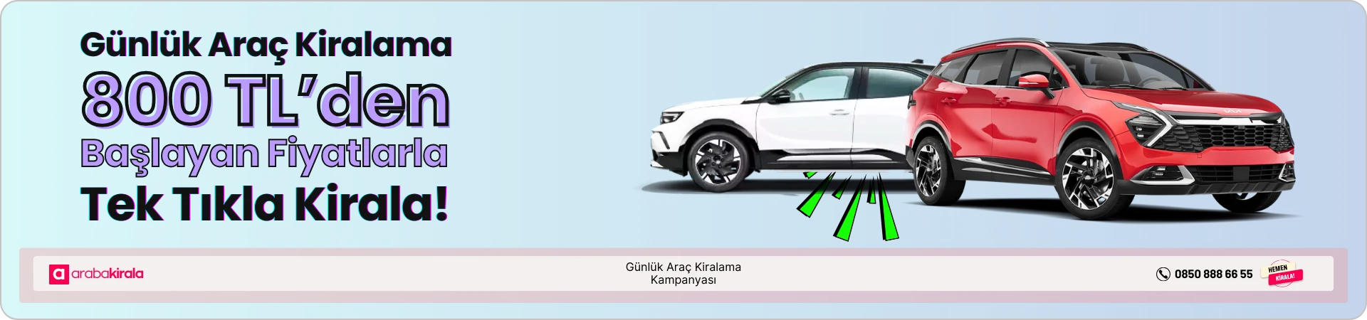Ekonomik Günlük Araç Kiralama Kampanyası