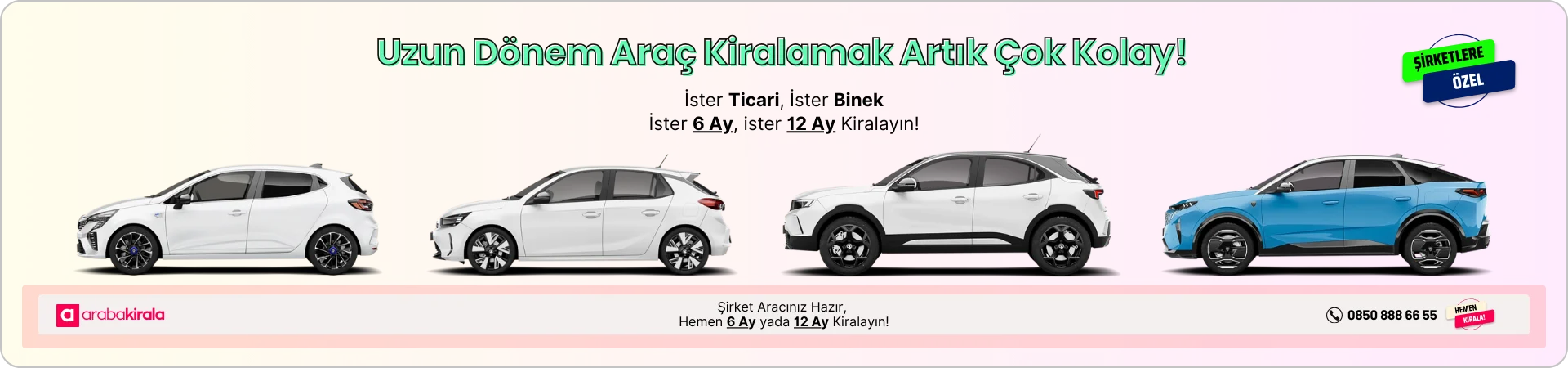 Uzun Dönem Araç Kiralama Fırsatları
