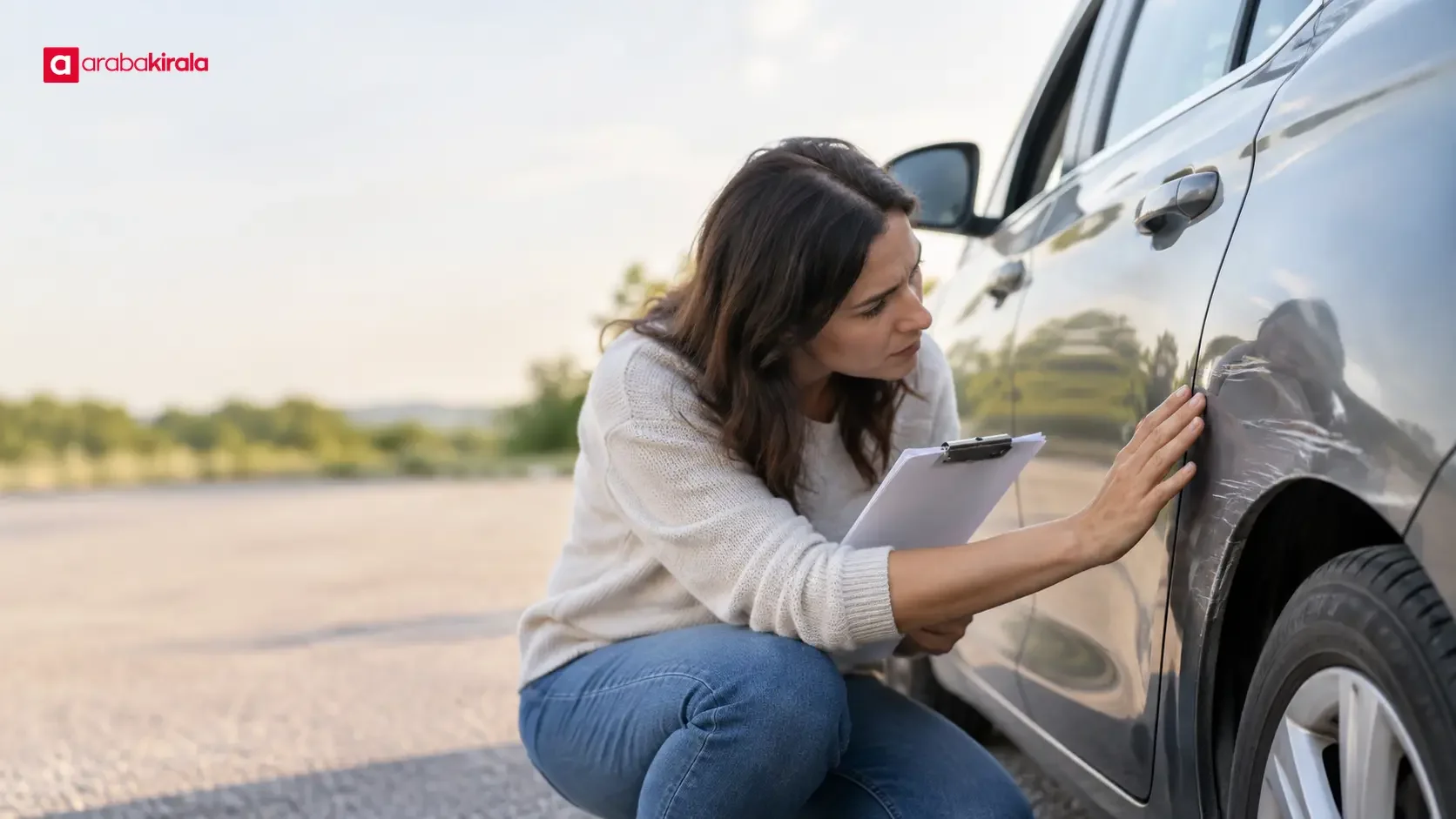 Car and insurance document illustrating the difference between a deductible and a coverage limit