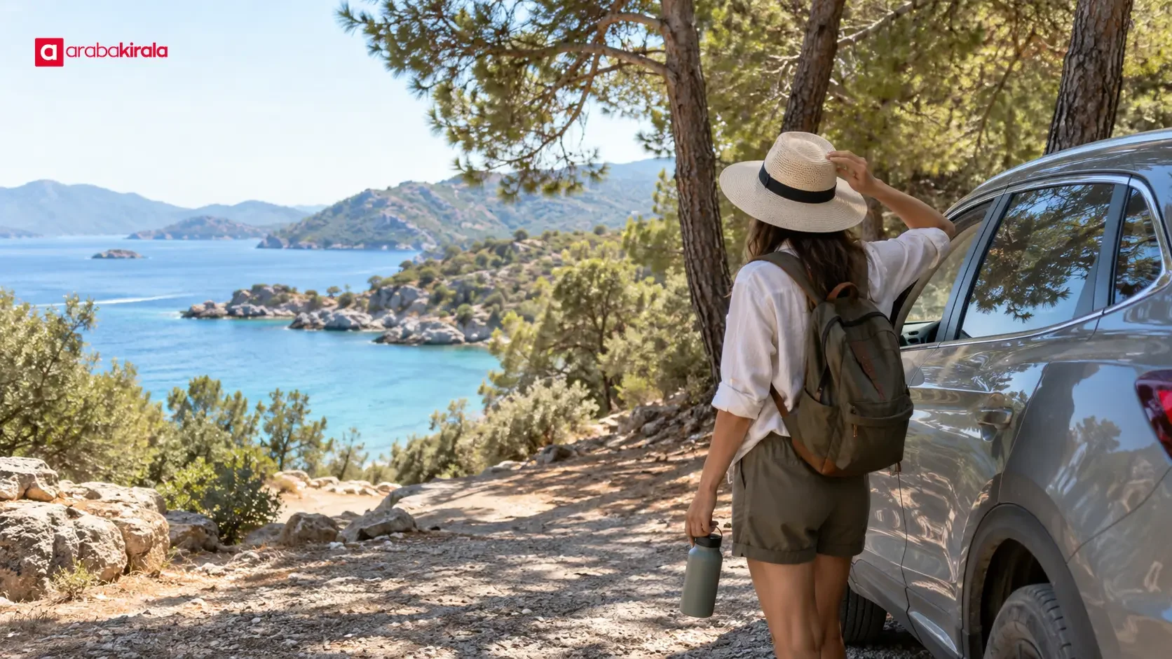 Kaş ve Kekova çevresinde yaz gezisi, kıyı yürüyüşü ve dinlenme molası