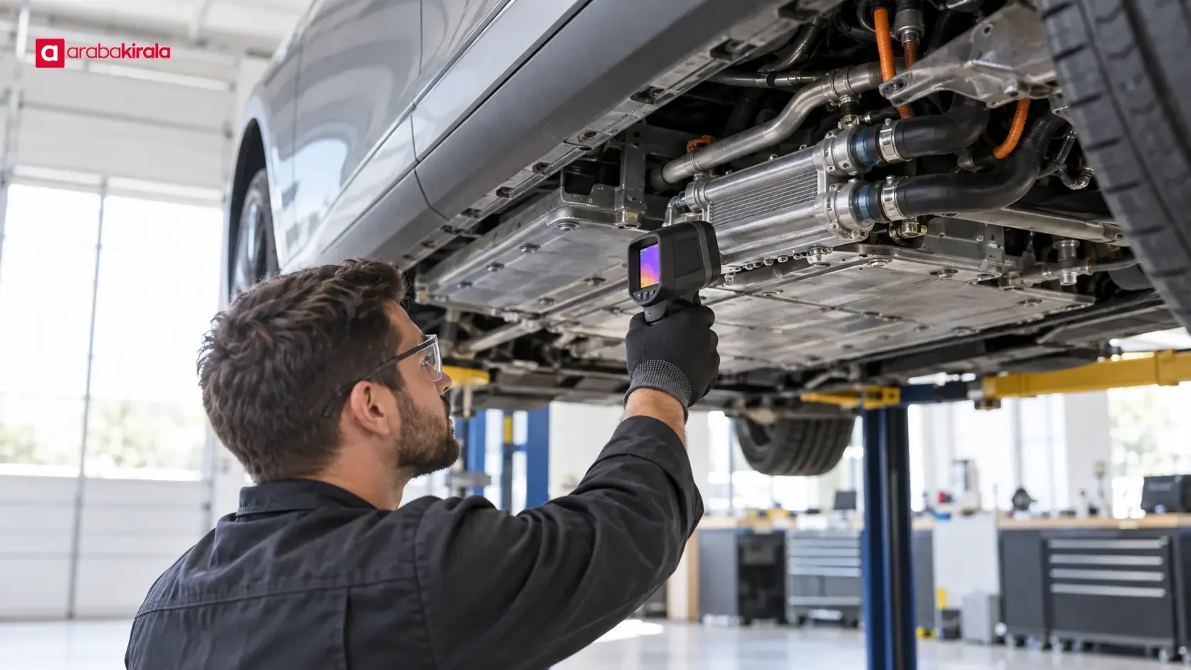Electric car battery temperature management and charging conditions