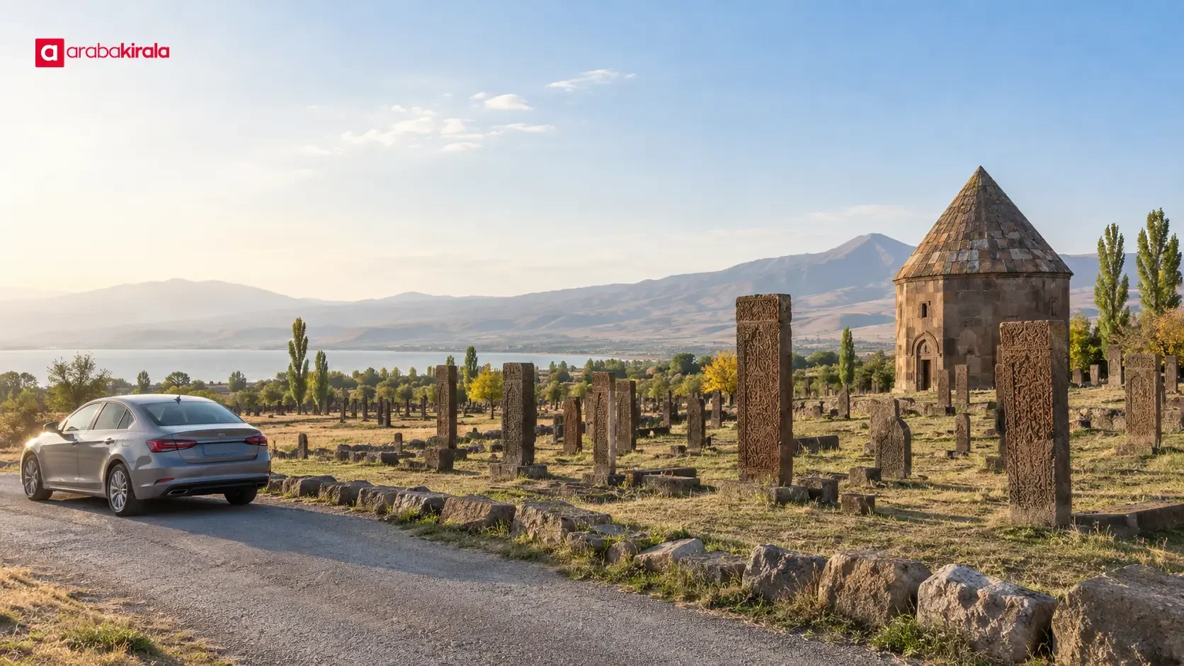 A visitor planning a drive around Ahlat Seljuk Cemetery and historic sites