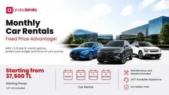 Monthly Rental Offers at Araba Kirala