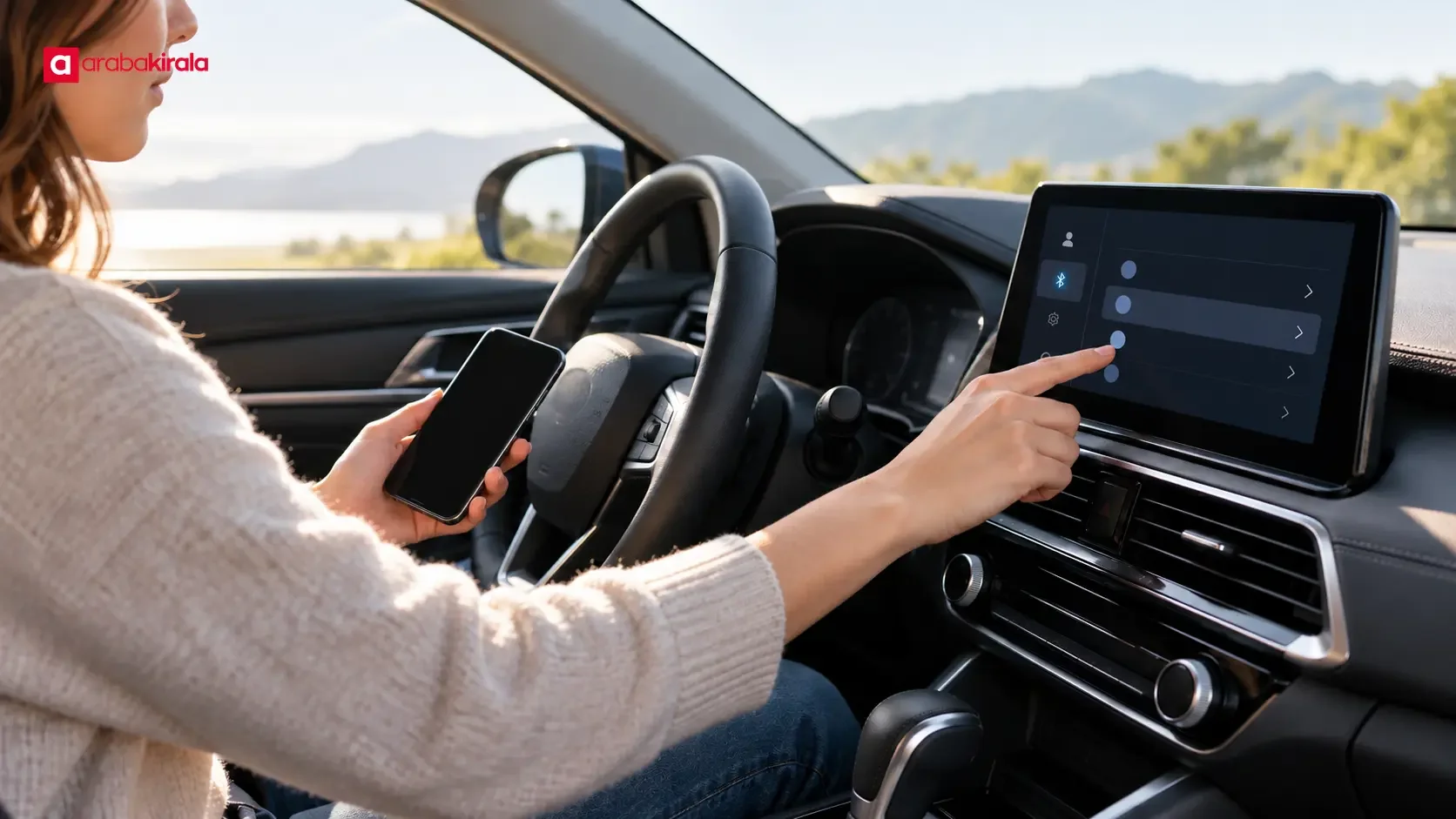 Removing a phone pairing from a rental car infotainment system before return