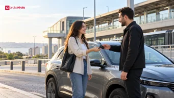 تنظيم تسليم السيارة المستأجرة وفق النقل العام في بيليك دوزو